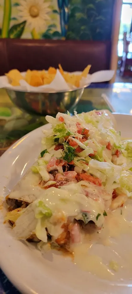 Spicy Shrimp Burrito